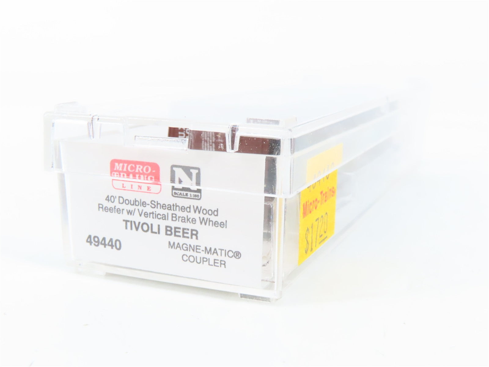 N Scale Micro-Trains MTL 49440 TUX Tivoli Beer 40' Reefer 5100 RTR
