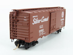 N Scale Micro-Trains MTL 20660 SAL Seaboard Silver Comet 40' Box Car 24863 RTR