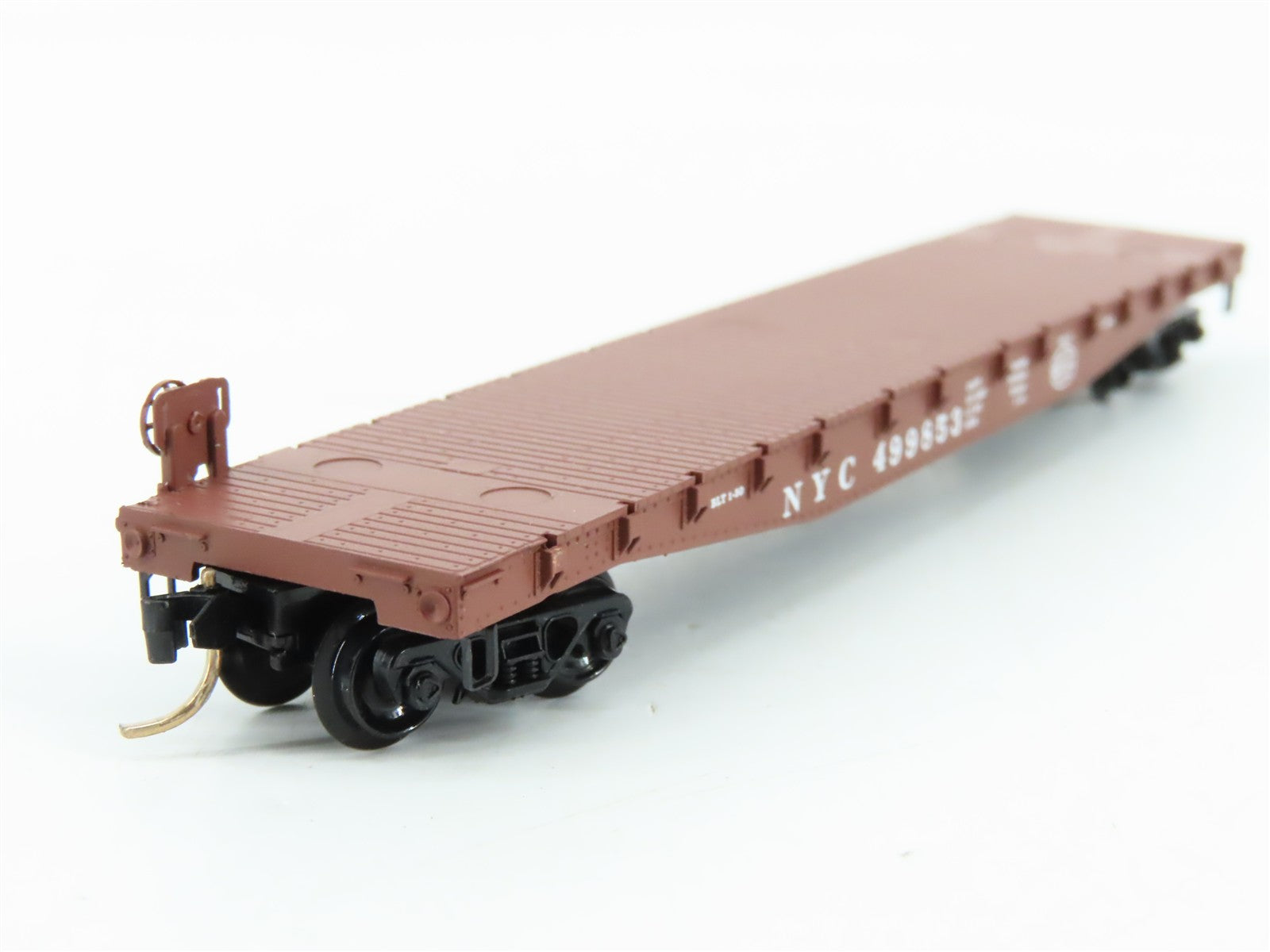 N Scale Micro-Trains MTL 45040 NYC New York Central 50' Flat Car 499853 RTR