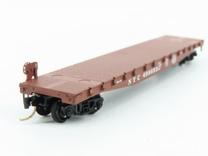 N Scale Micro-Trains MTL 45040 NYC New York Central 50' Flat Car 499853 RTR