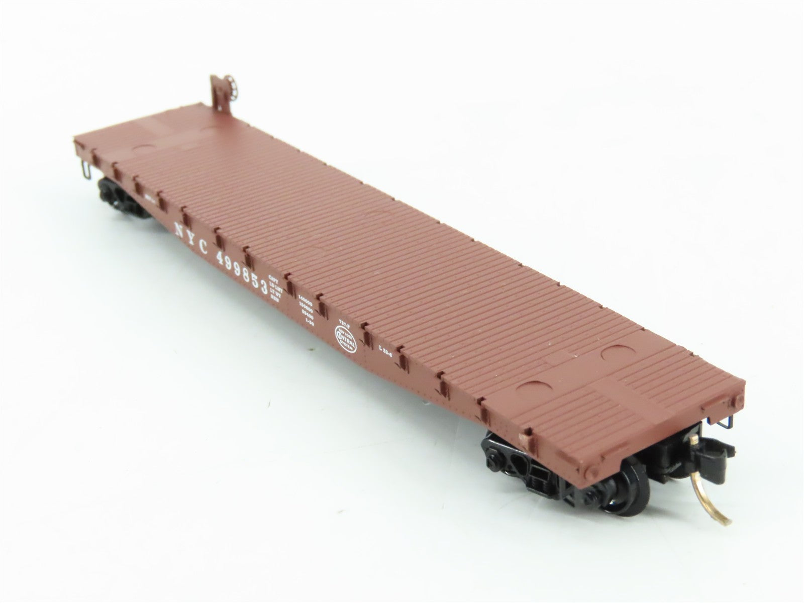 N Scale Micro-Trains MTL 45040 NYC New York Central 50' Flat Car 499853 RTR
