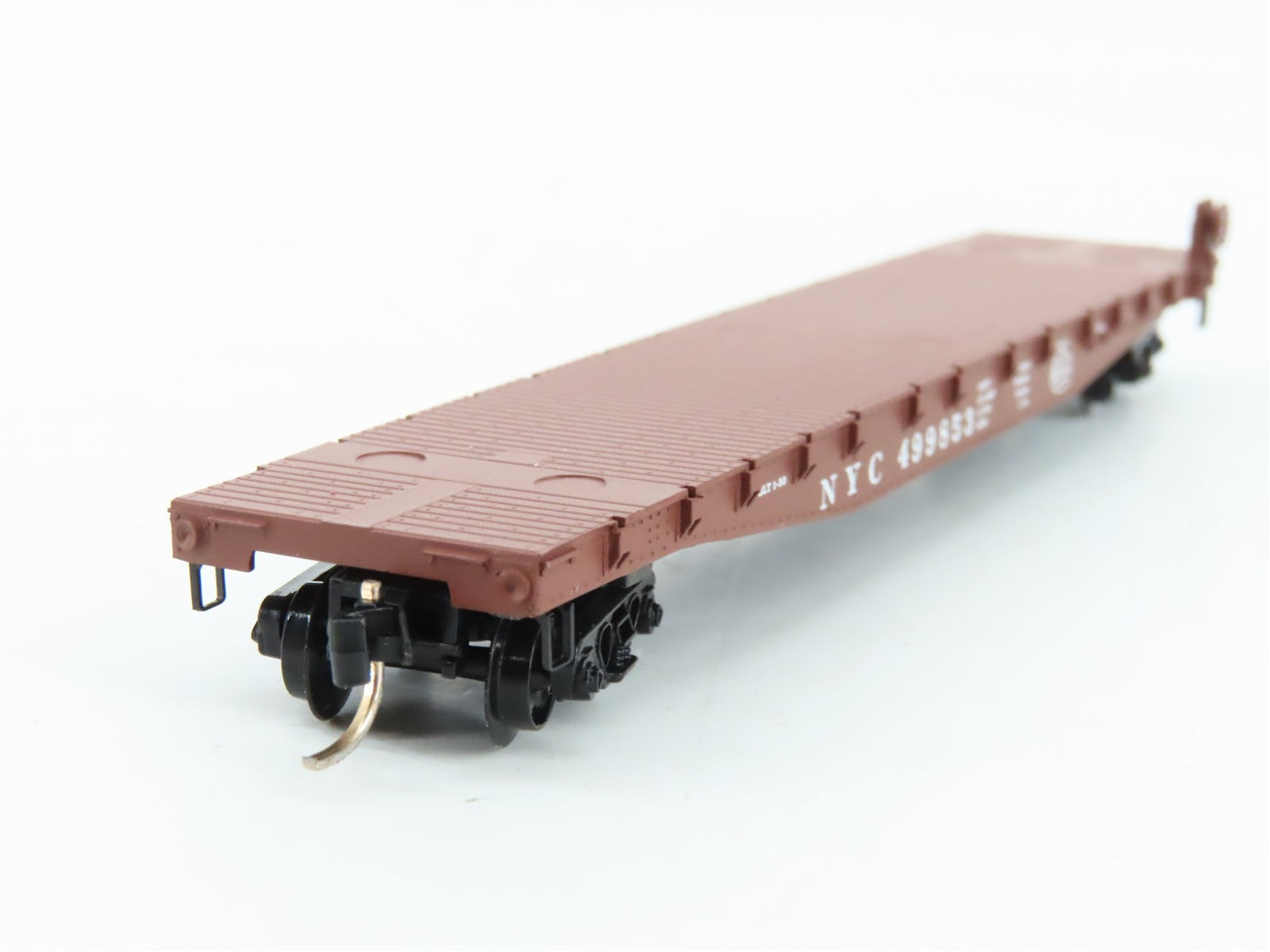 N Scale Micro-Trains MTL 45040 NYC New York Central 50' Flat Car 499853 RTR