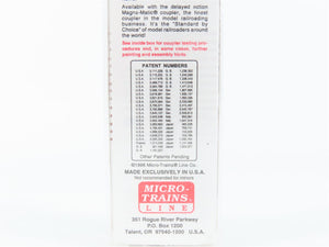 N Scale Micro-Trains MTL 45040 NYC New York Central 50' Flat Car 499853 RTR