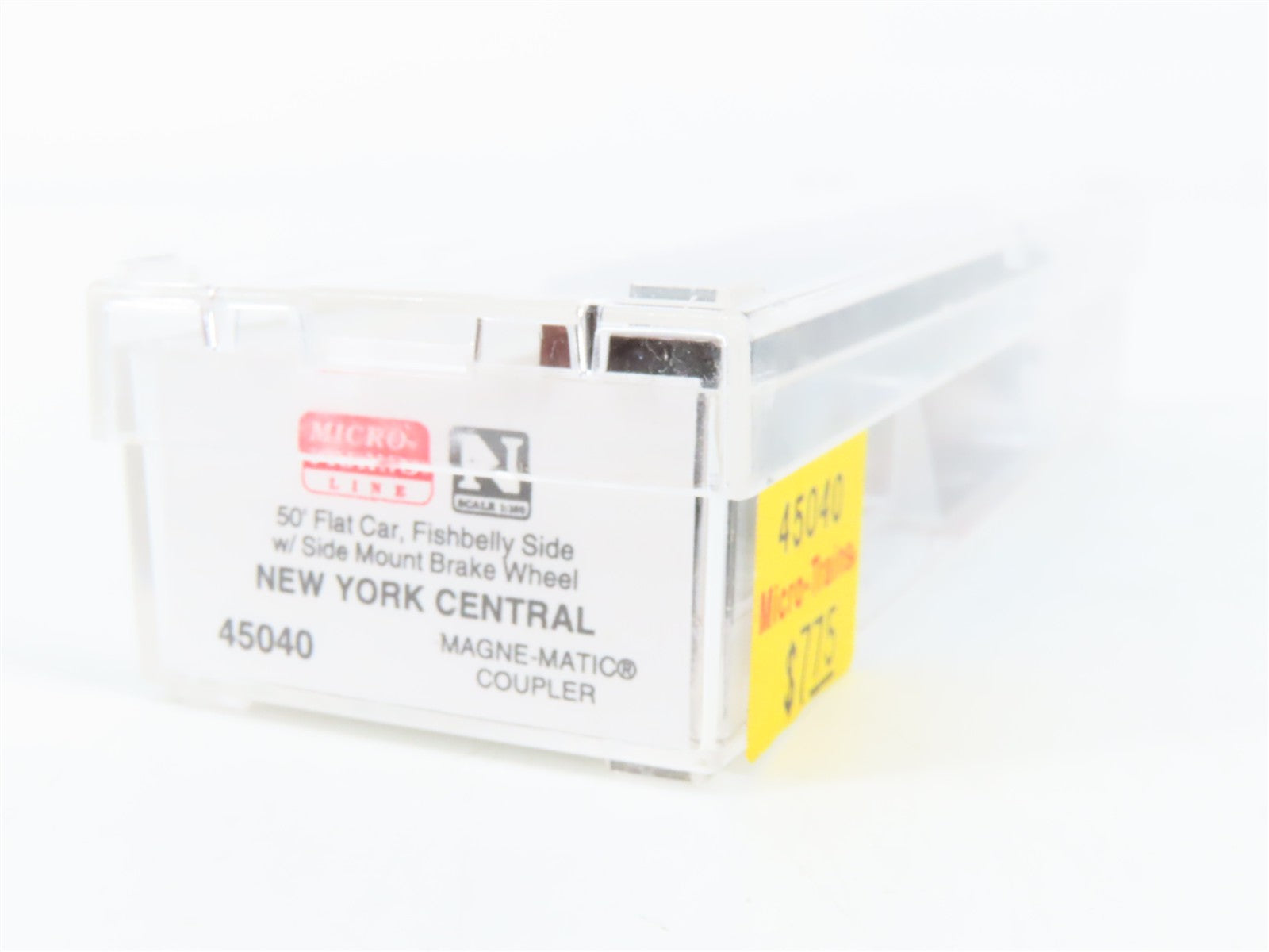 N Scale Micro-Trains MTL 45040 NYC New York Central 50' Flat Car 499853 RTR