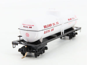 N Scale Micro-Trains MTL 65420 Belcher Oil Co. 39' Single Dome Tank Car RTR
