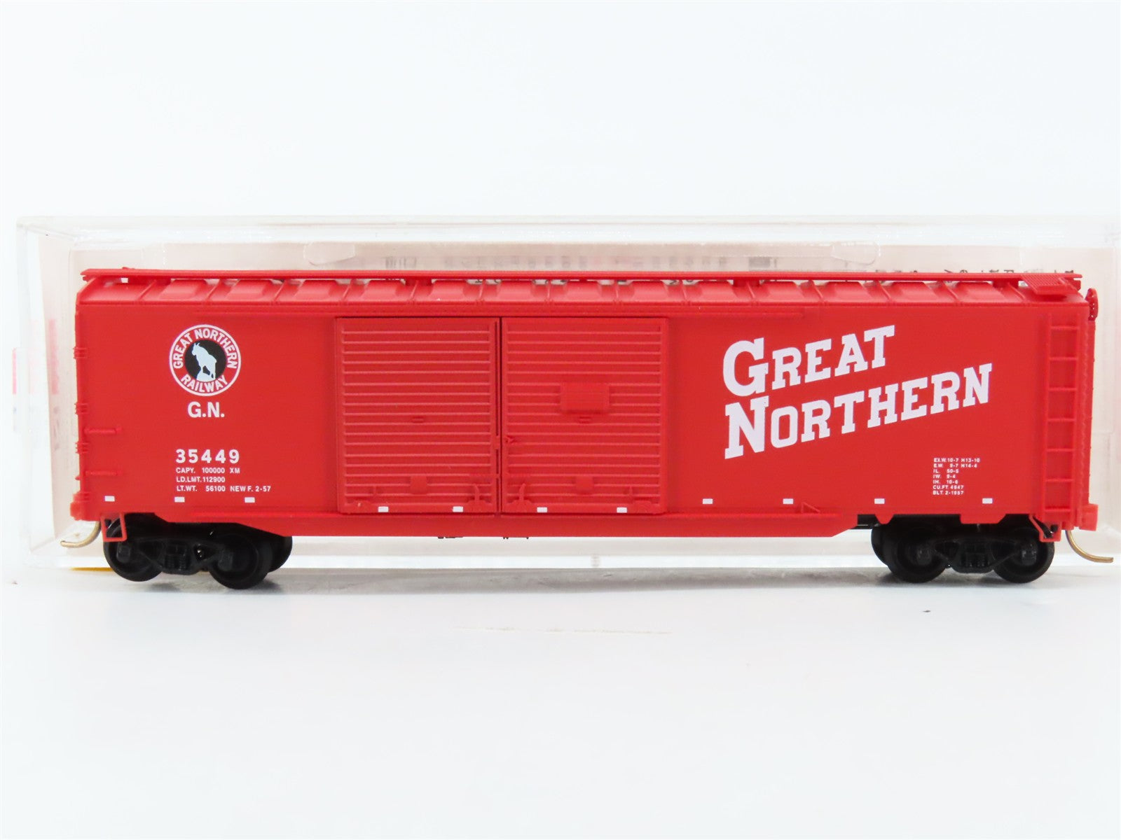 N Scale Micro-Trains MTL 78020 GN Great Northern 50' Auto Box Car 35449 RTR