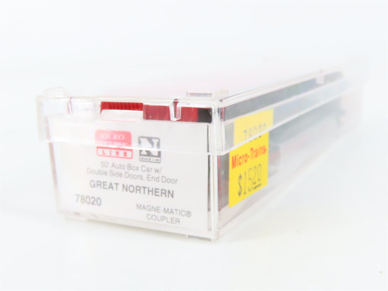 N Scale Micro-Trains MTL 78020 GN Great Northern 50' Auto Box Car 35449 RTR