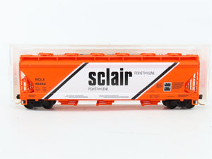 N Scale Micro-Trains MTL 93040 Sclair 3-Bay Covered Hopper Factory Interior RTR