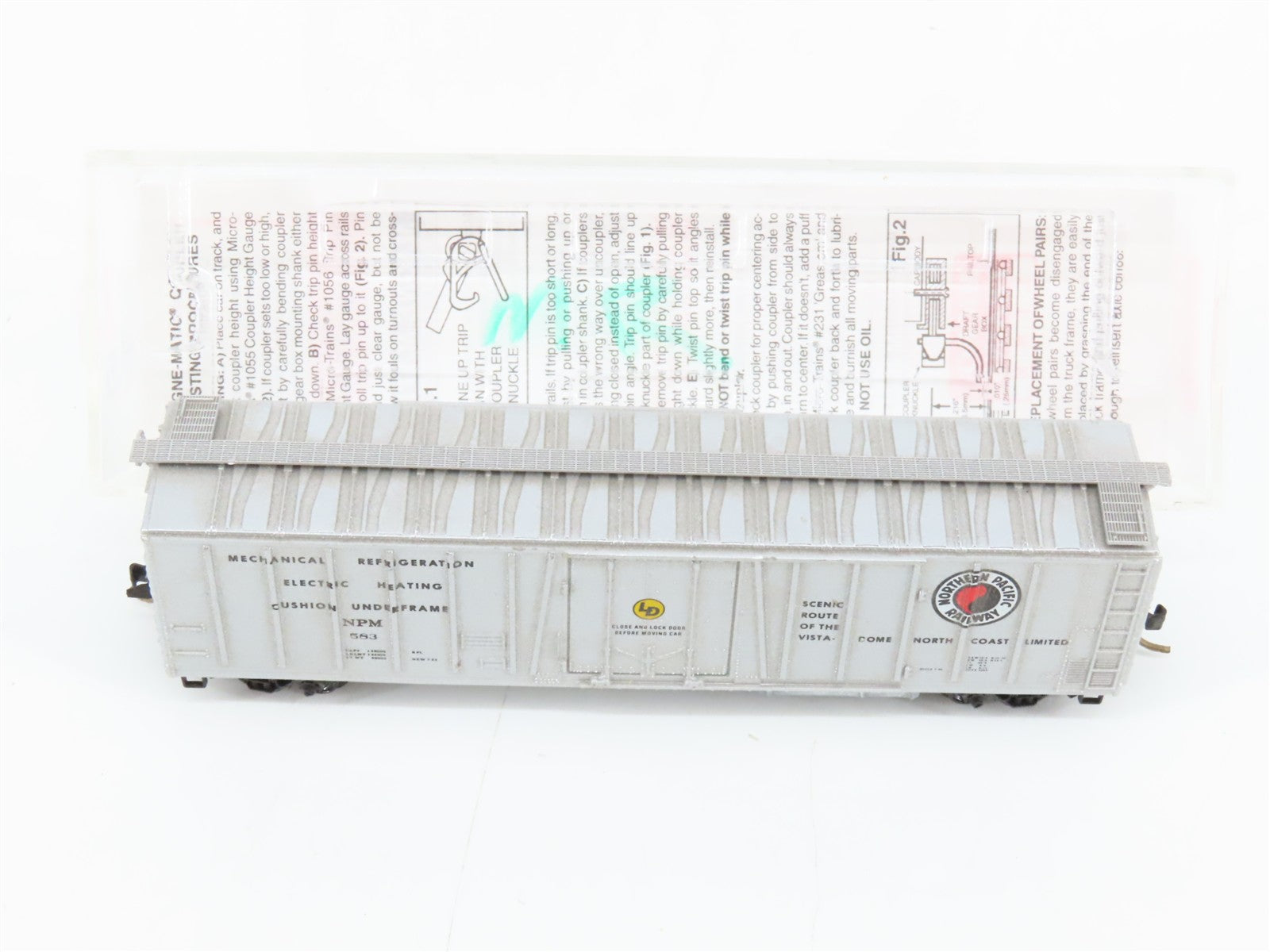 N Scale Micro-Trains MTL NPM Northern Pacific 50' Reefer 583 RTR