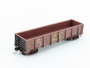 N Scale Micro-Trains MTL 08344100 UP Union Pacific 40' Drop Bottom Gondola RTR