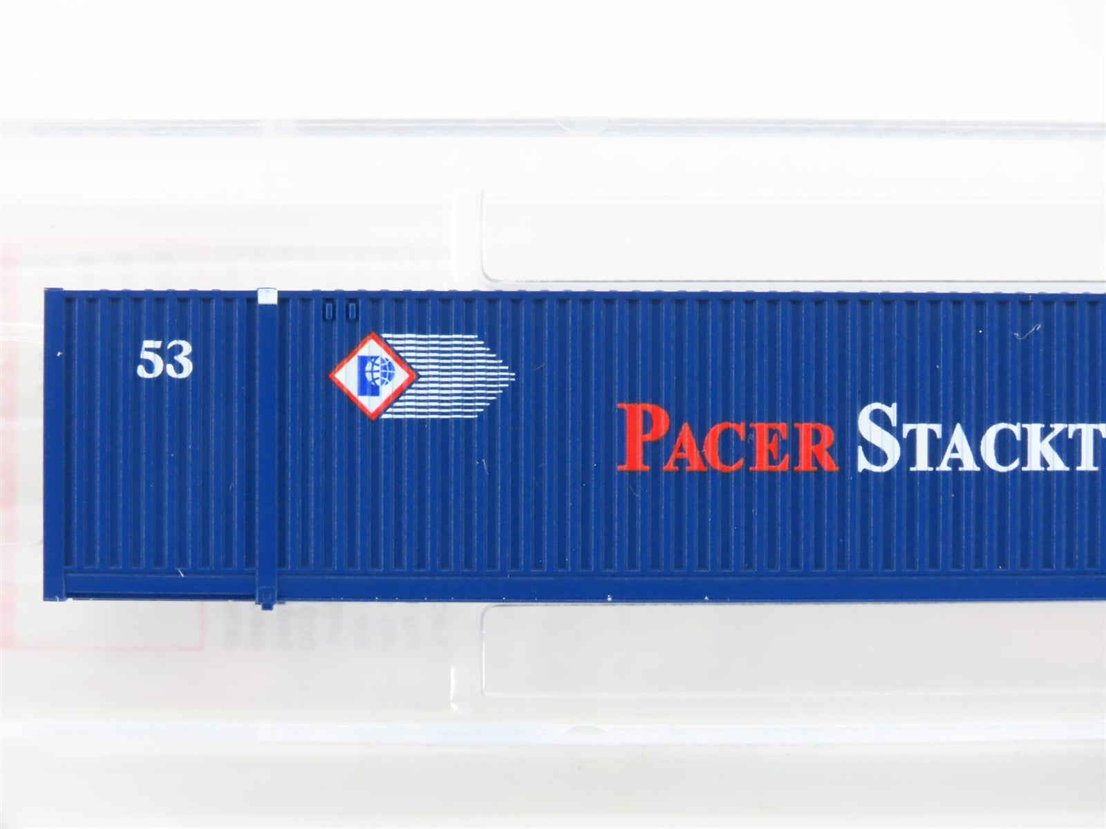 N Scale Micro-Trains MTL 46900060 Pacer Stacktrain 53' Corrugated Container RTR