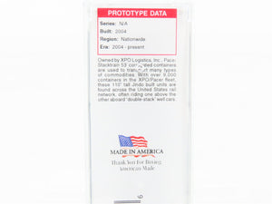 N Scale Micro-Trains MTL 46900060 Pacer Stacktrain 53' Corrugated Container RTR