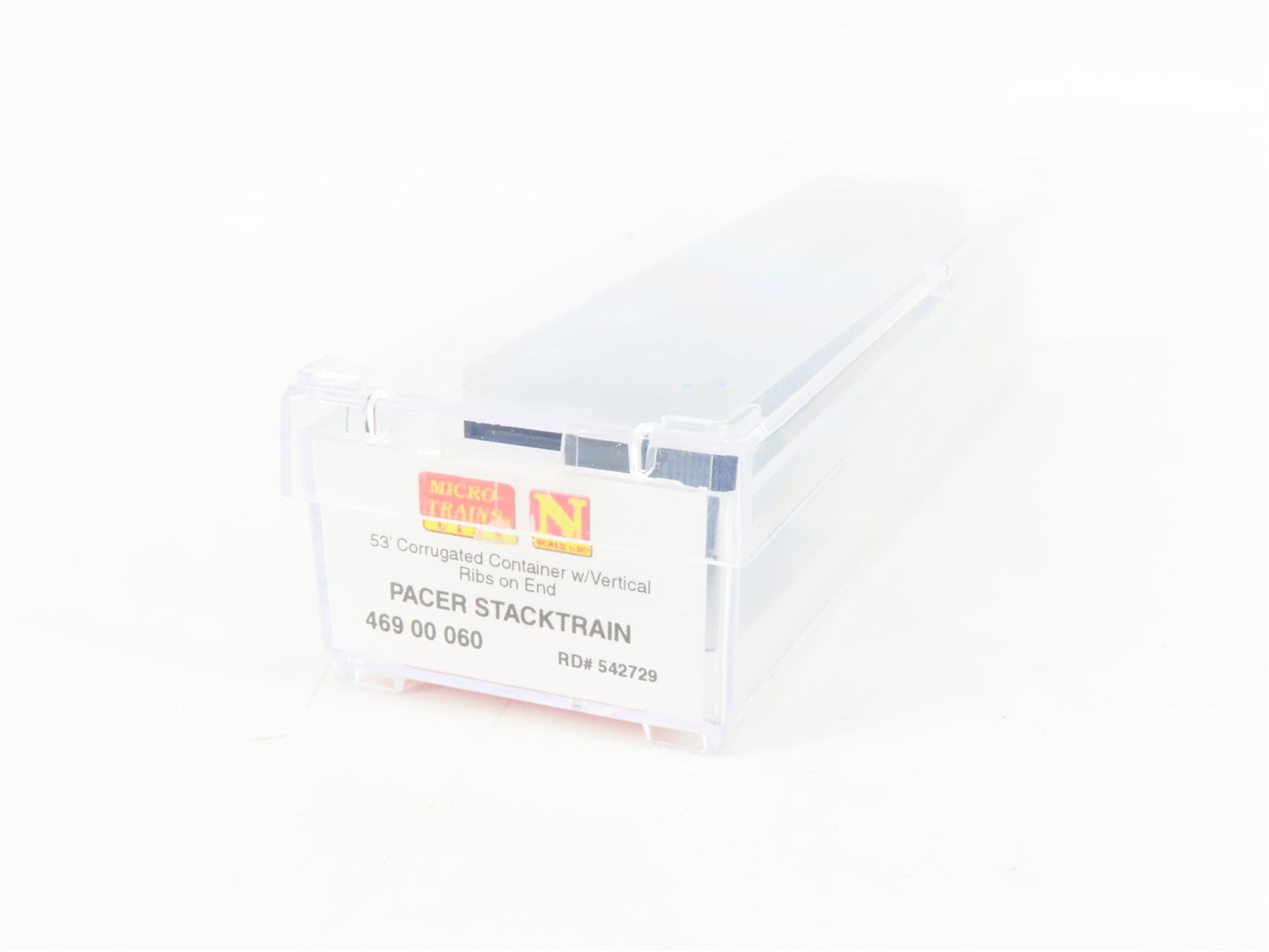 N Scale Micro-Trains MTL 46900060 Pacer Stacktrain 53' Corrugated Container RTR