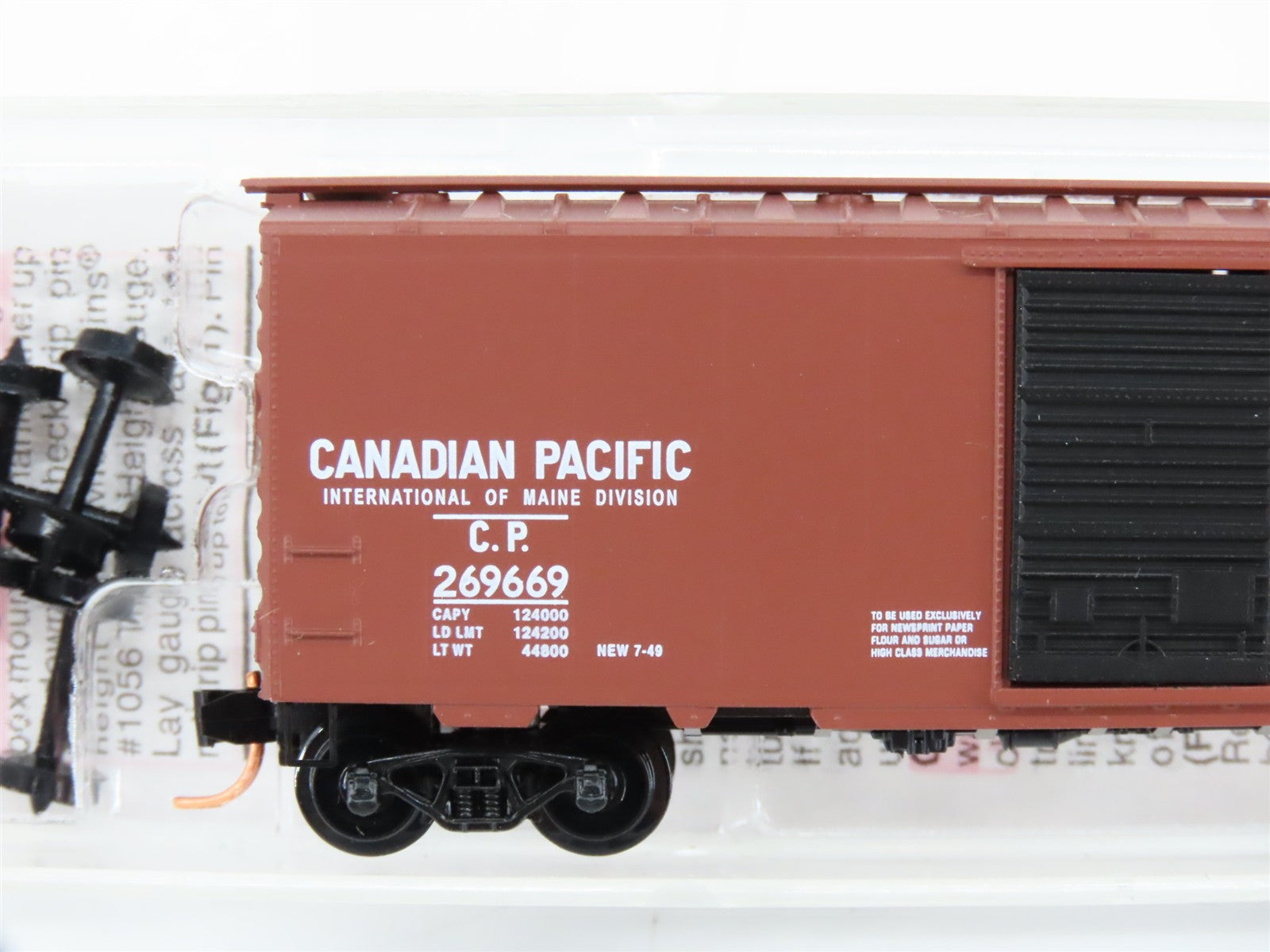 N Scale Micro-Trains MTL 20136 CP Canadian Pacific Box Car 269669 RTR