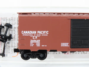 N Scale Micro-Trains MTL 20136 CP Canadian Pacific Box Car 269669 RTR