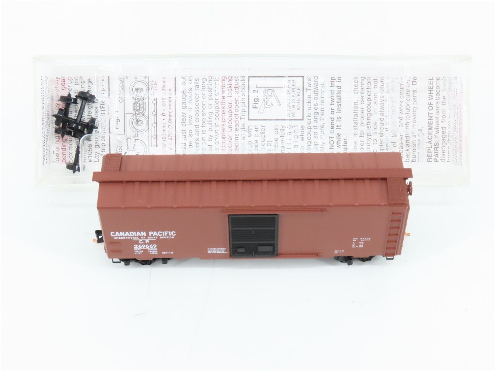 N Scale Micro-Trains MTL 20136 CP Canadian Pacific Box Car 269669 RTR