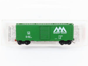 N Scale Micro-Trains MTL VTR Vermont Railway 40' Box Car 401 RTR