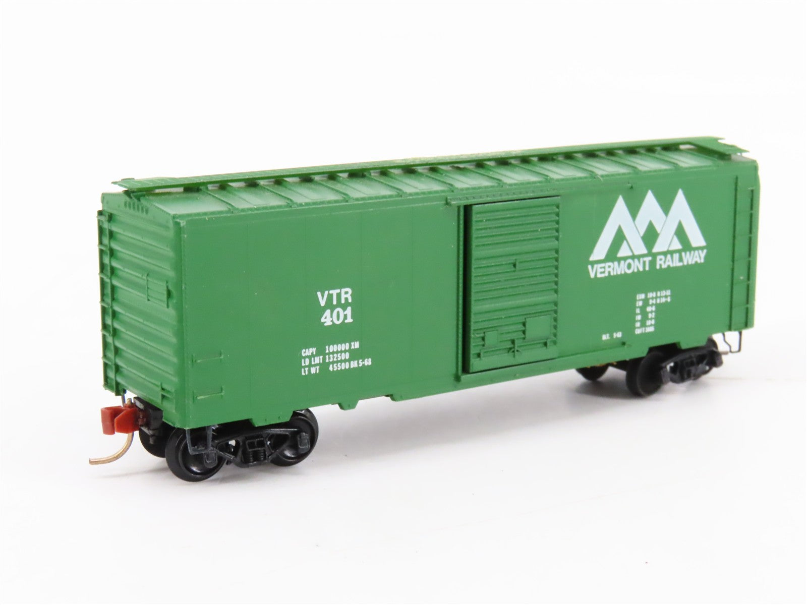 N Scale Micro-Trains MTL VTR Vermont Railway 40' Box Car 401 RTR