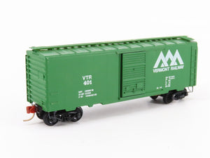 N Scale Micro-Trains MTL VTR Vermont Railway 40' Box Car 401 RTR