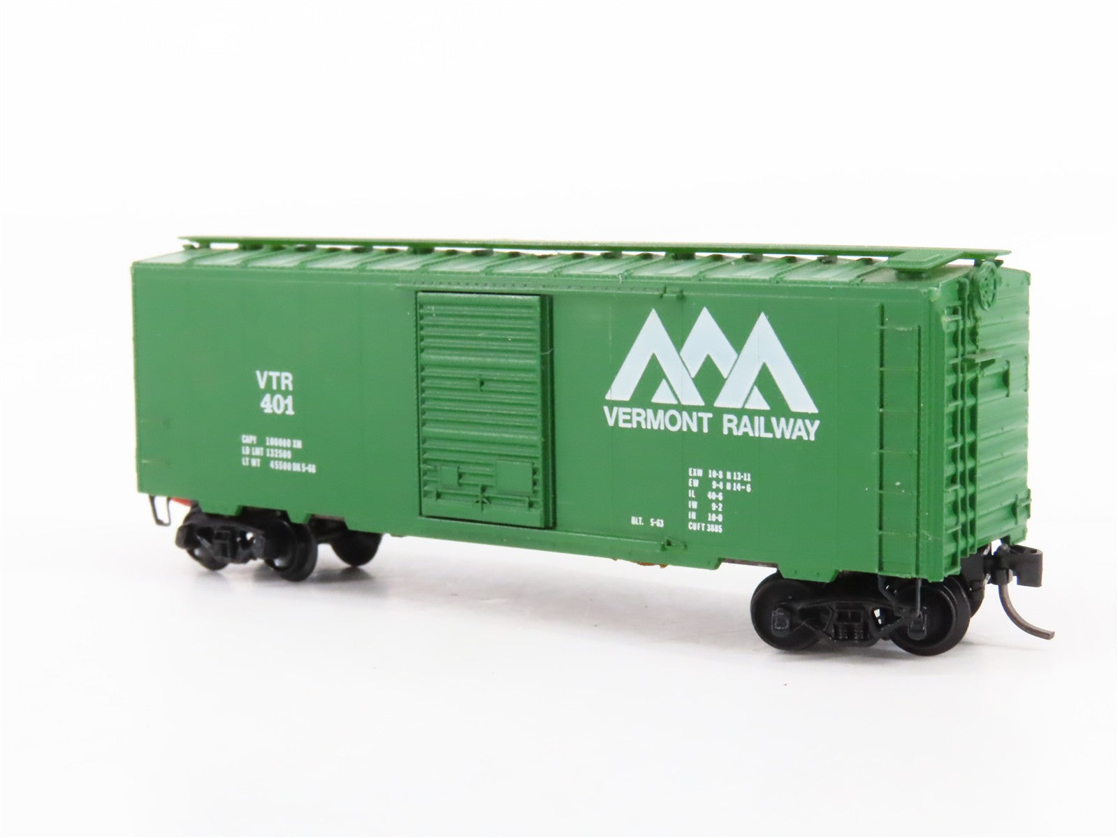 N Scale Micro-Trains MTL VTR Vermont Railway 40' Box Car 401 RTR