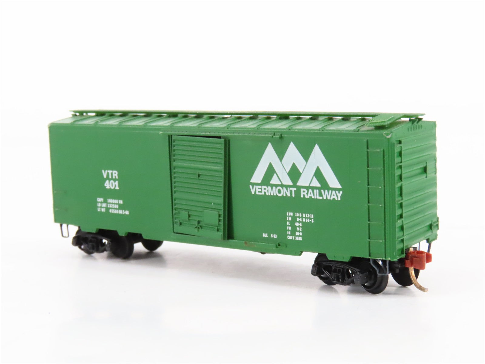 N Scale Micro-Trains MTL VTR Vermont Railway 40' Box Car 401 RTR