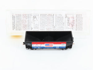 N Scale Micro-Trains MTL 55430 C&I Cambria & Indiana 33' 2-Bay Hopper 1976 RTR