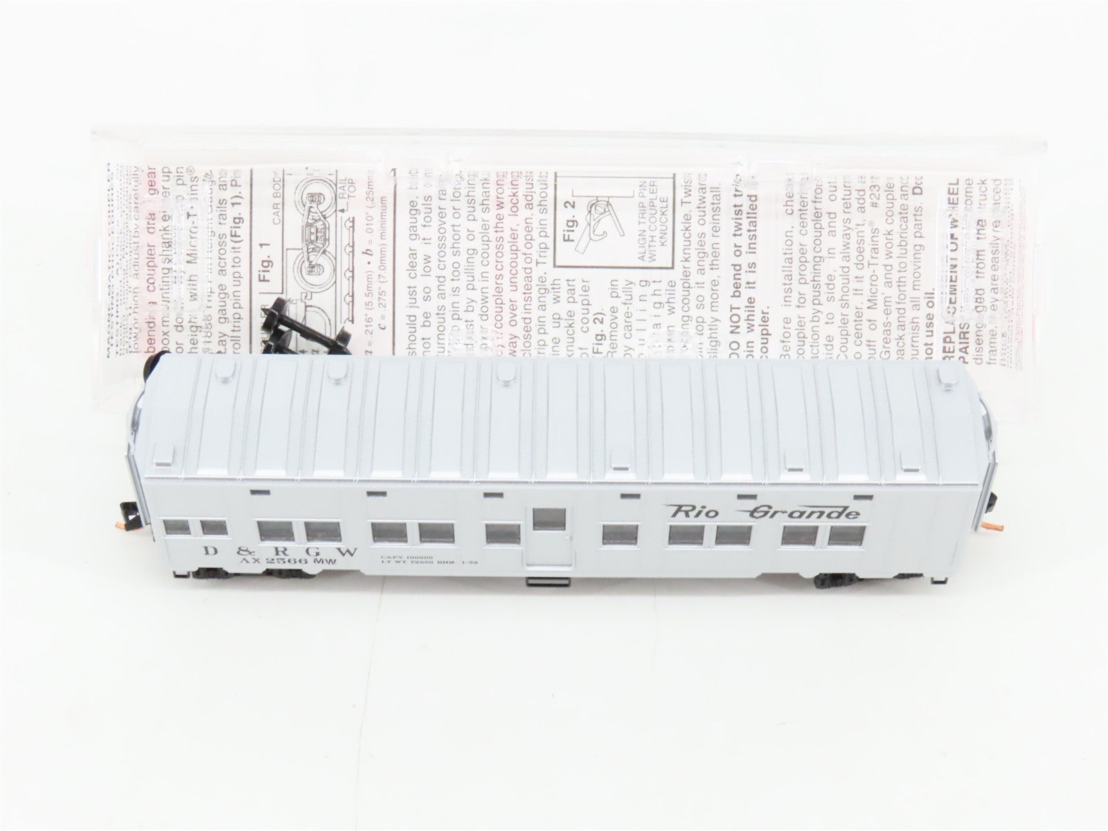 N Scale Micro-Trains MTL 116020.2 Denver & Rio Grande Western 50' Sleeper RTR