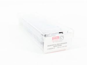 N Scale Micro-Trains MTL 116020.2 Denver & Rio Grande Western 50' Sleeper RTR