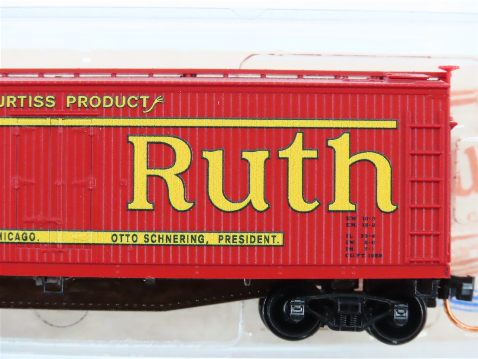 N Scale Micro-Trains MTL 04900730 NADX Baby Ruth 40' Reefer 6266 RTR