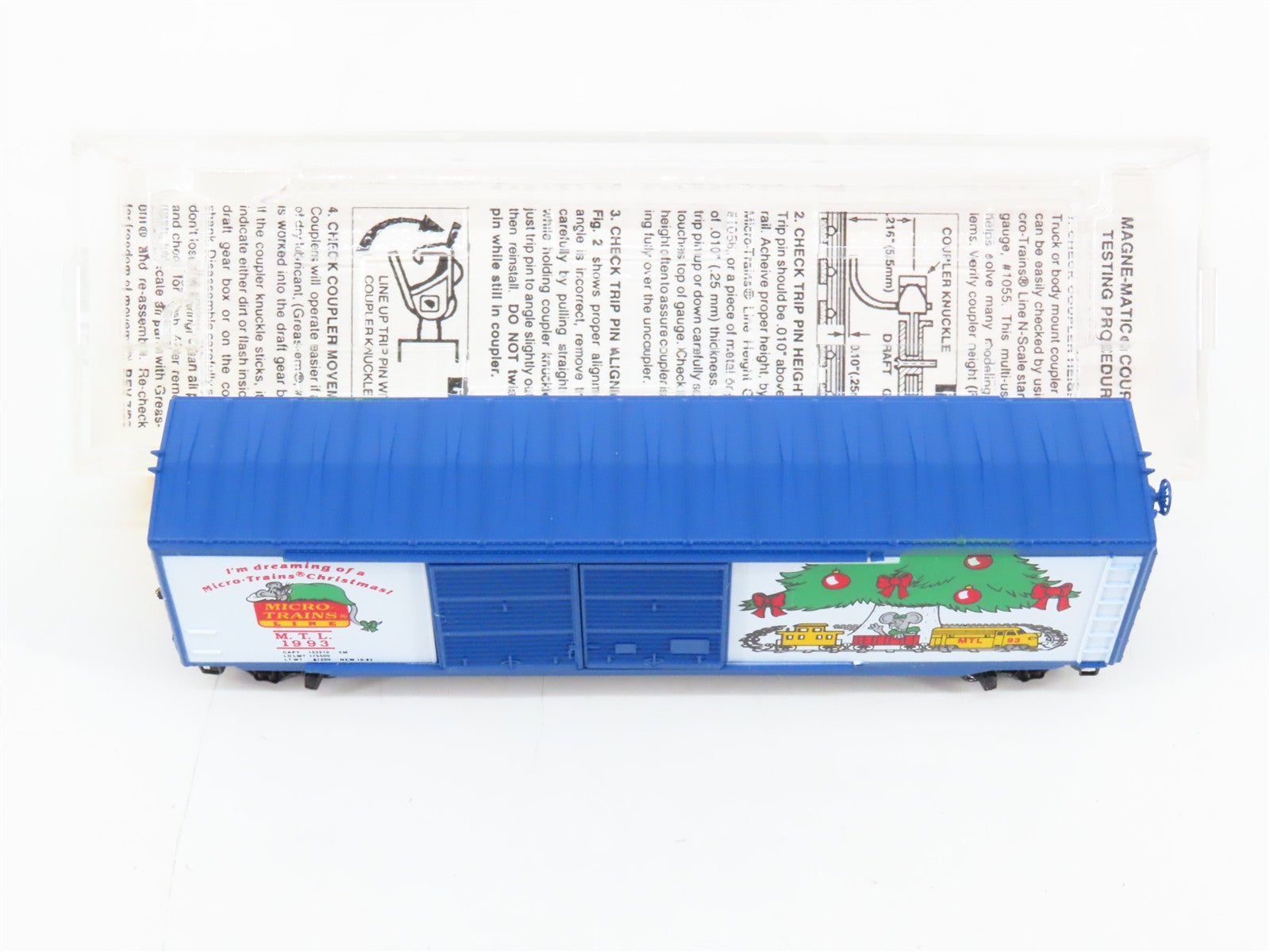 N Scale Micro-Trains MTL 37020 MTL Micro-Trains Line Box Car 1993 RTR