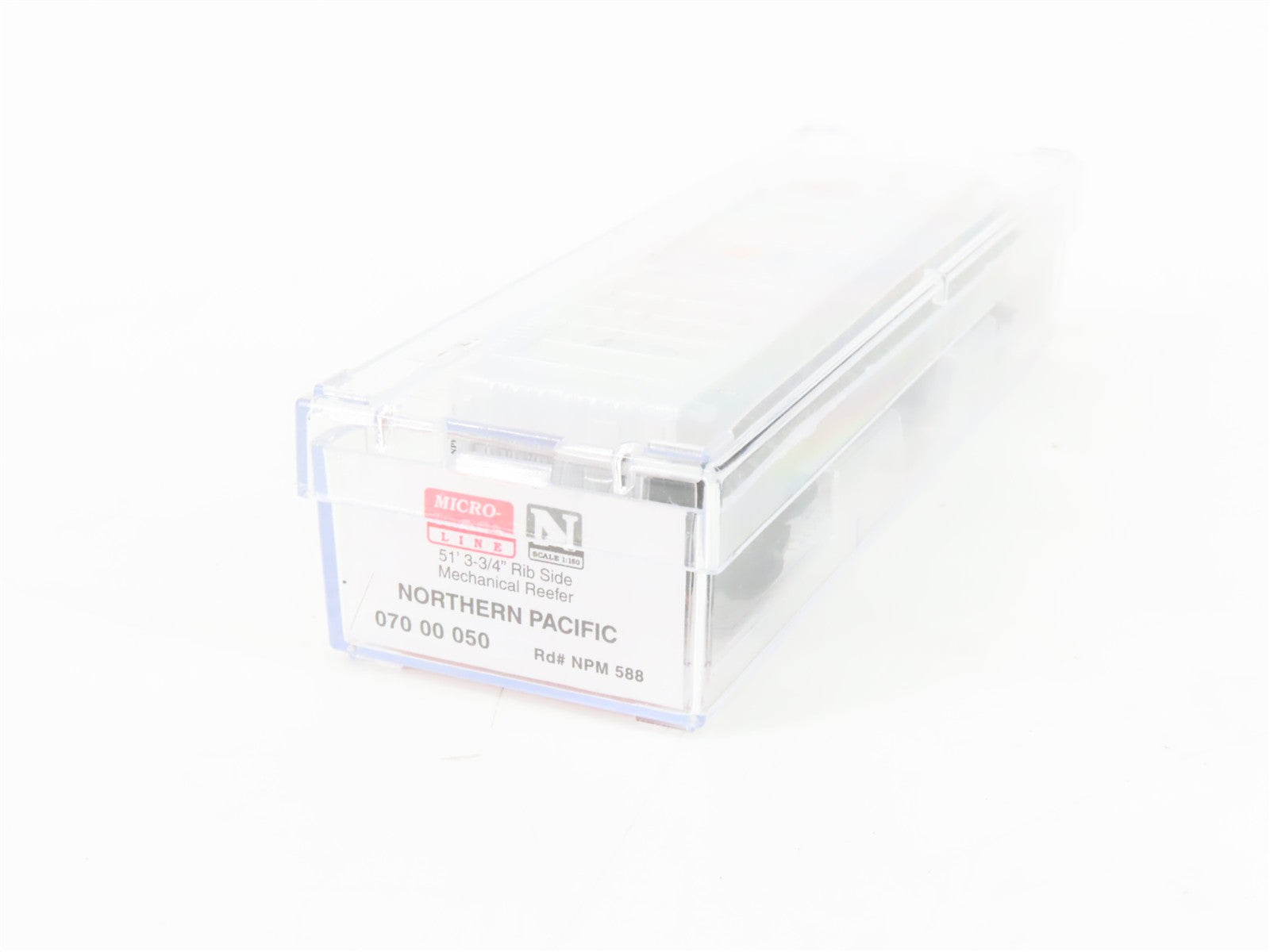 N Scale Micro-Trains MTL 07000050 NPM Northern Pacific 51' Reefer 588 RTR