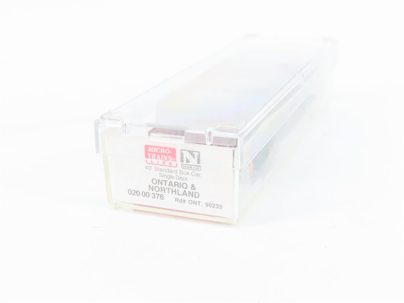N Scale Micro-Trains MTL 02000376 ONT Ontario Northland 40' Box Car 90235 RTR