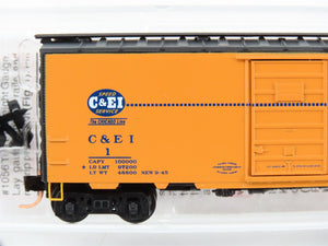 N Scale Micro-Trains MTL 20701 C&EI Chicago & Eastern Illinois 40' Box Car 1 RTR