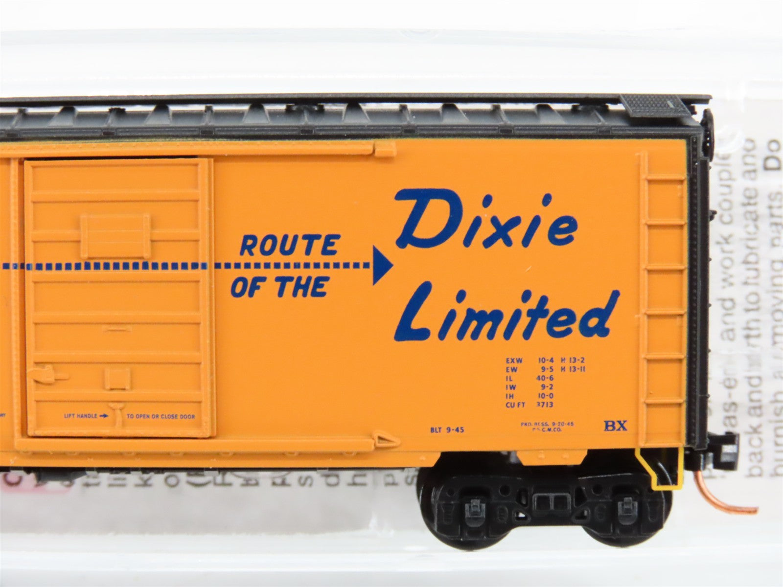 N Scale Micro-Trains MTL 20701 C&EI Chicago & Eastern Illinois 40' Box Car 1 RTR