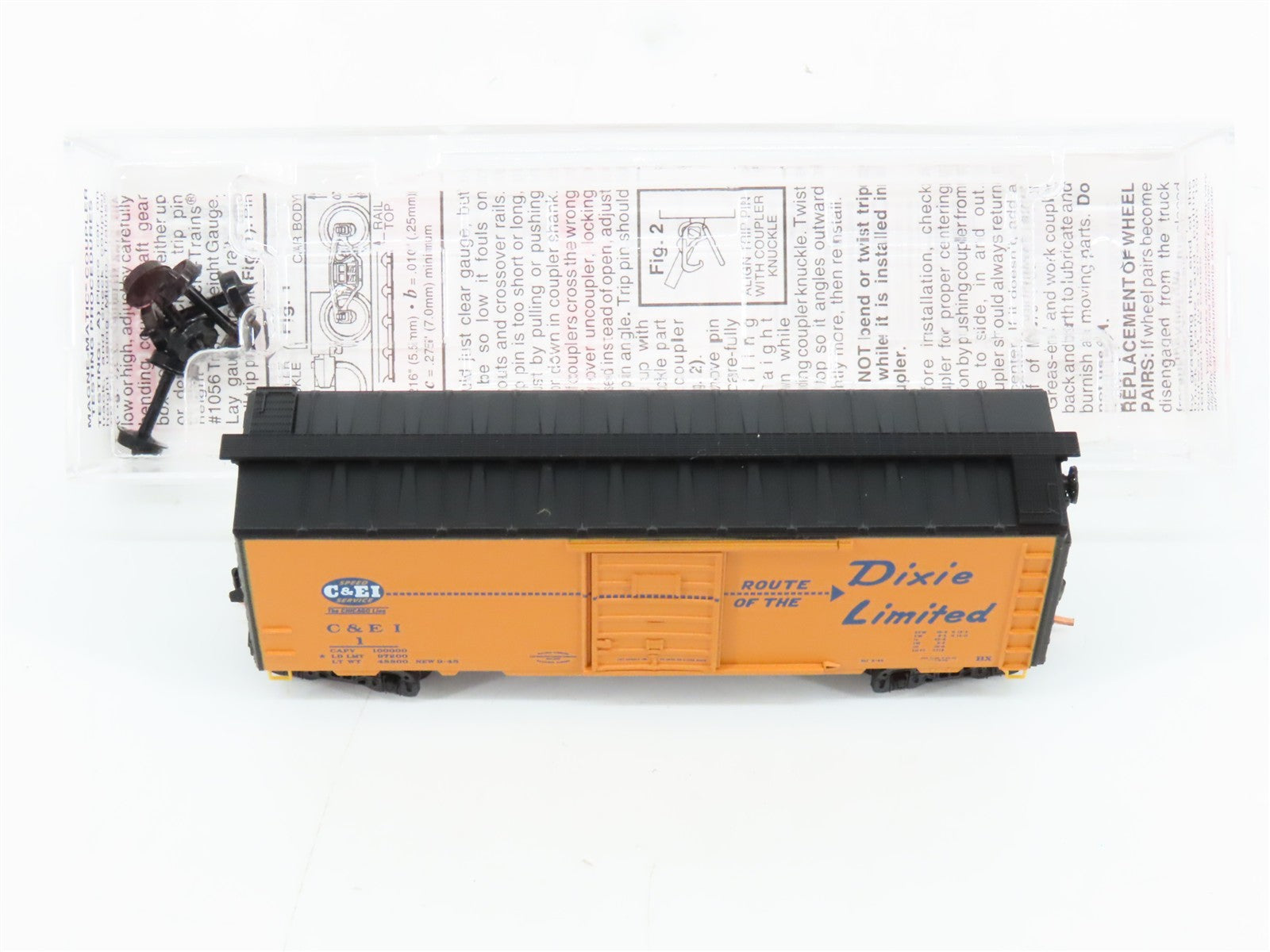 N Scale Micro-Trains MTL 20701 C&EI Chicago & Eastern Illinois 40' Box Car 1 RTR