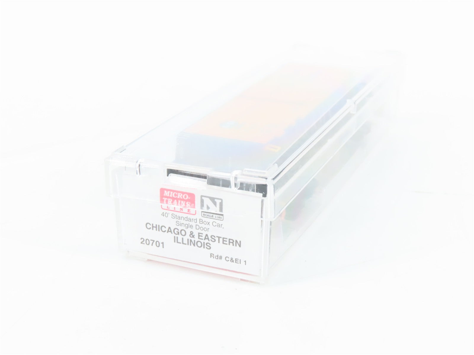N Scale Micro-Trains MTL 20701 C&EI Chicago & Eastern Illinois 40' Box Car 1 RTR