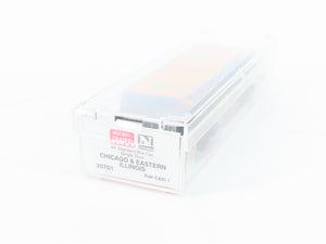 N Scale Micro-Trains MTL 20701 C&EI Chicago & Eastern Illinois 40' Box Car 1 RTR