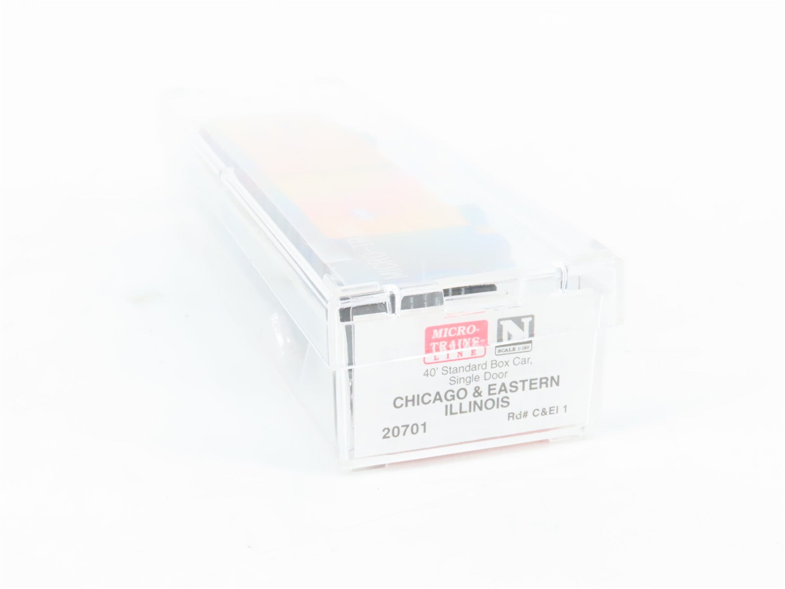 N Scale Micro-Trains MTL 20701 C&EI Chicago & Eastern Illinois 40' Box Car 1 RTR