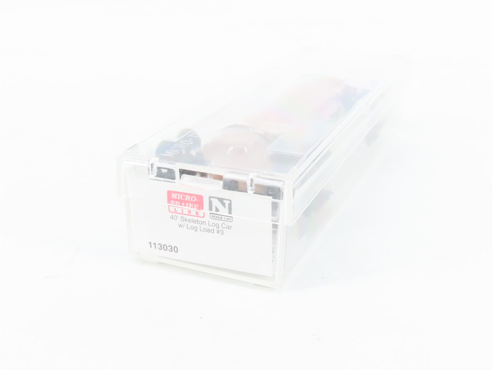 N Scale Micro-Trains MTL 113030 40' Log Car RTR
