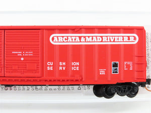 N Scale Micro-Trains MTL 03000110 Arcata & Mad River 50' Rib Side Box Car RTR