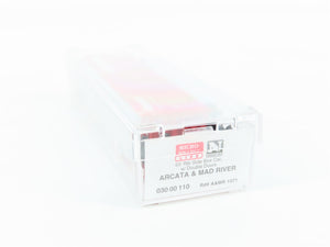 N Scale Micro-Trains MTL 03000110 Arcata & Mad River 50' Rib Side Box Car RTR