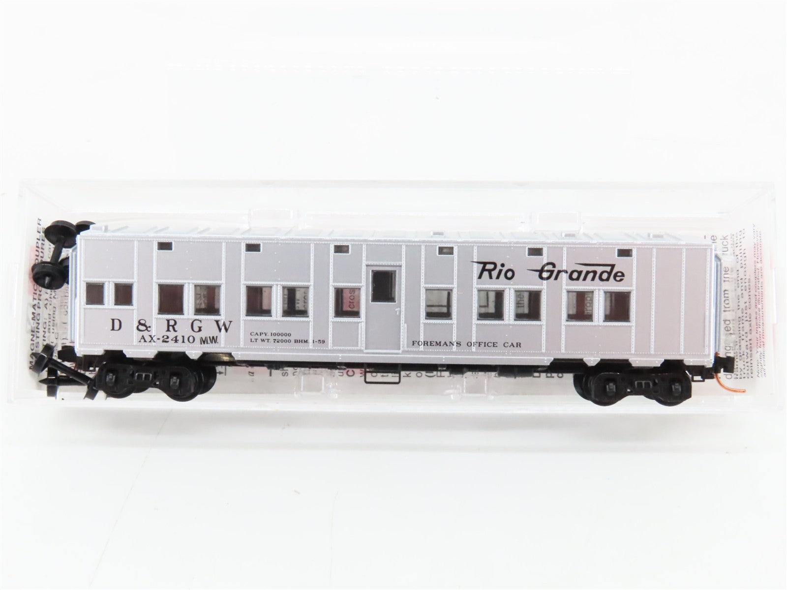 N Scale Micro-Trains MTL 116020.1 Denver & Rio Grande Western 50' Sleeper RTR