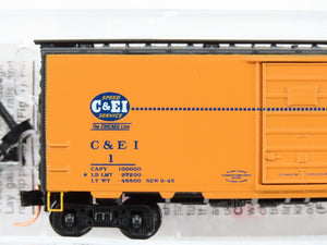 N Scale Micro-Trains MTL 20701 C&EI Chicago & Eastern Illinois 40' Box Car 1 RTR