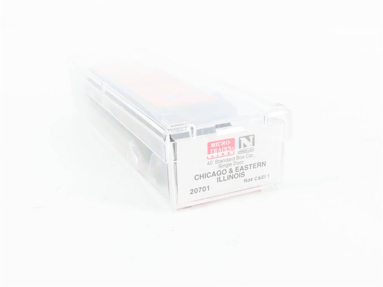N Scale Micro-Trains MTL 20701 C&EI Chicago & Eastern Illinois 40' Box Car 1 RTR