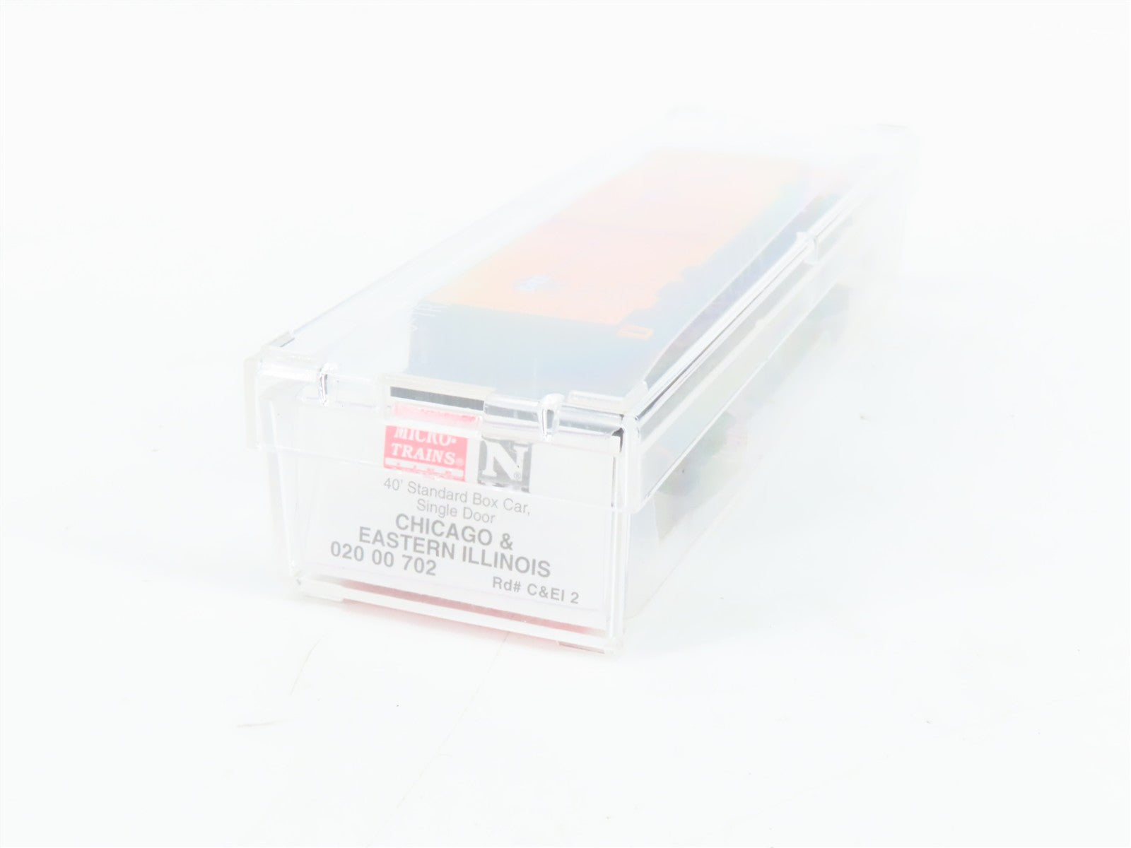 N Scale Micro-Trains MTL 02000702 Chicago & Eastern Illinois 40' Box Car RTR