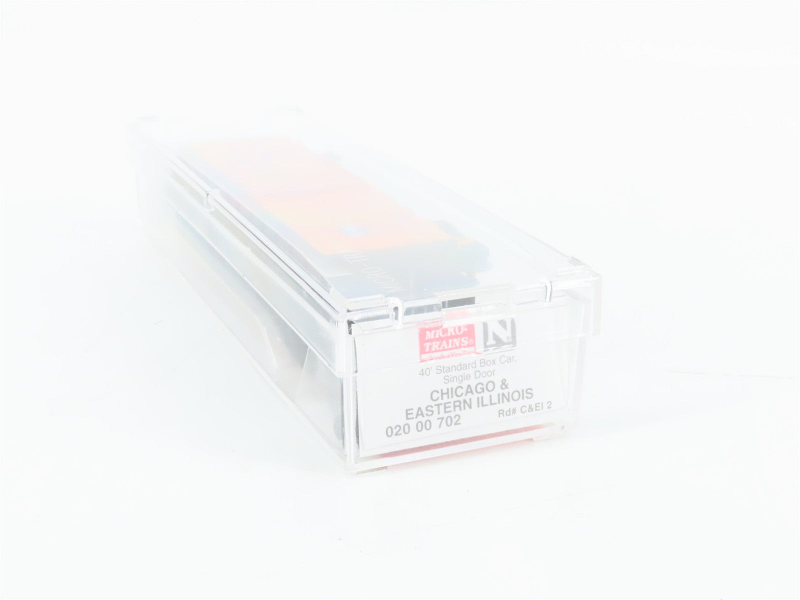 N Scale Micro-Trains MTL 02000702 Chicago & Eastern Illinois 40' Box Car RTR