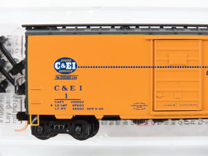 N Scale Micro-Trains MTL 20701 C&EI Chicago & Eastern Illinois 40' Box Car 1 RTR