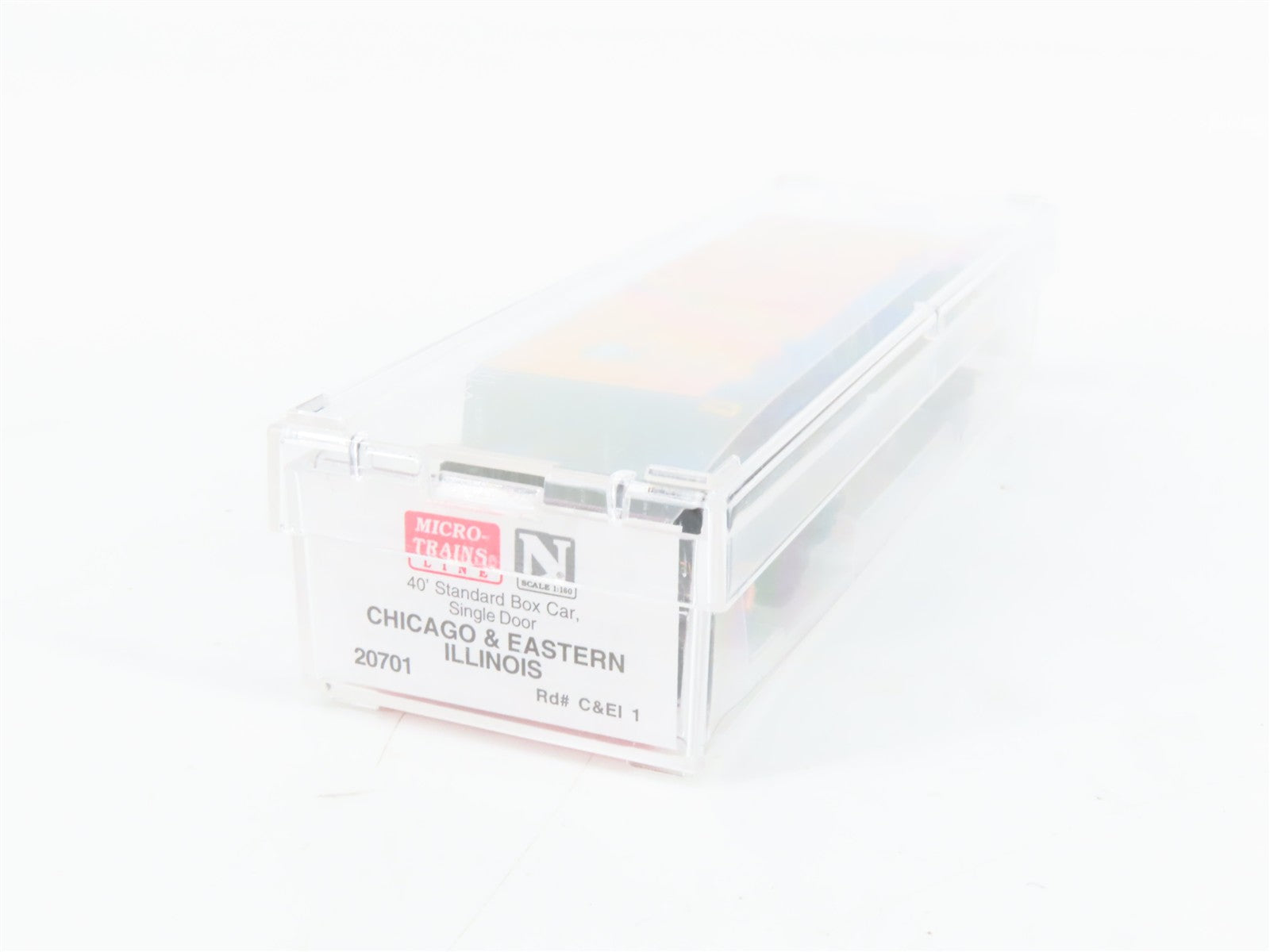 N Scale Micro-Trains MTL 20701 C&EI Chicago & Eastern Illinois 40' Box Car 1 RTR