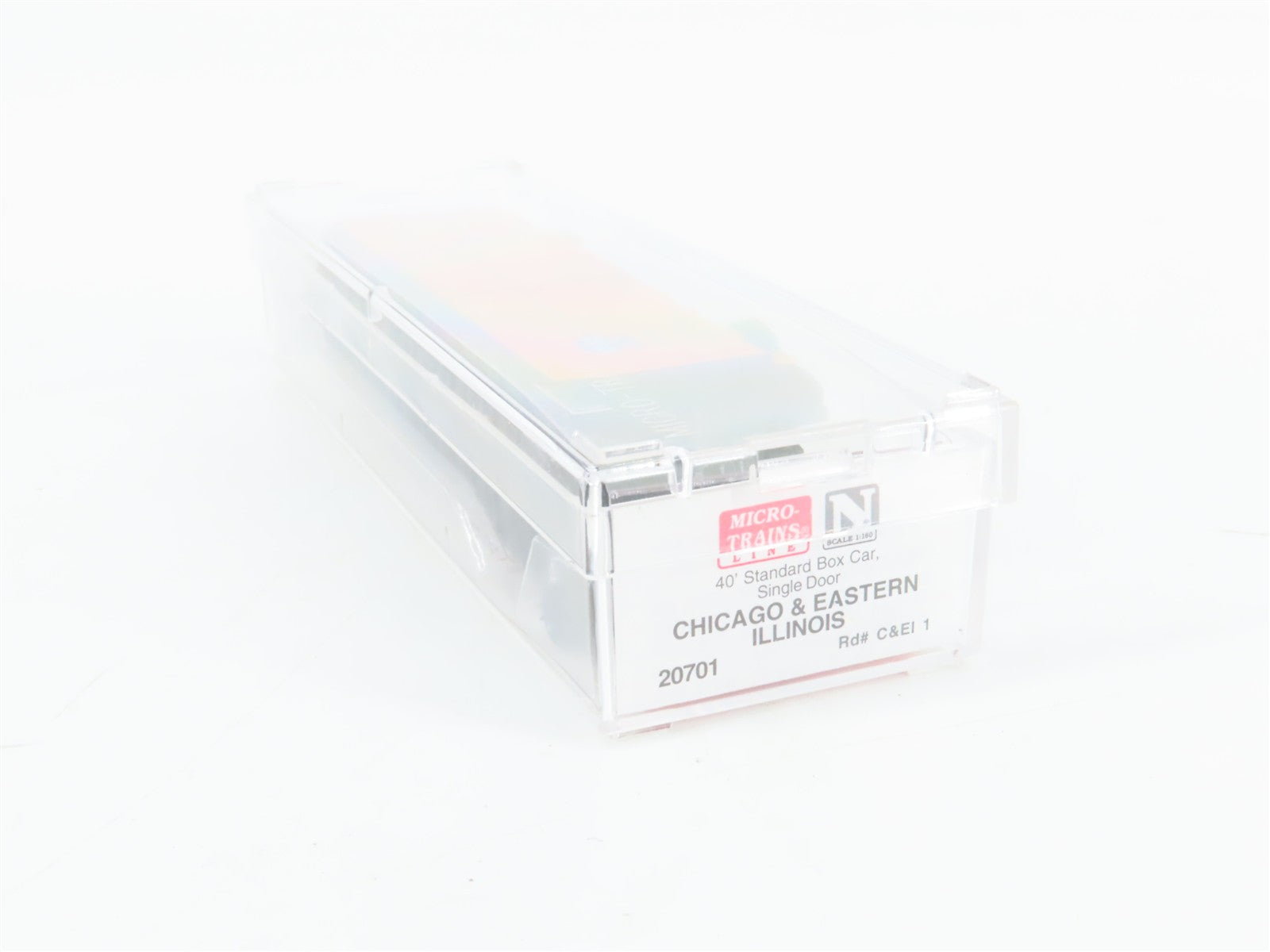 N Scale Micro-Trains MTL 20701 C&EI Chicago & Eastern Illinois 40' Box Car 1 RTR