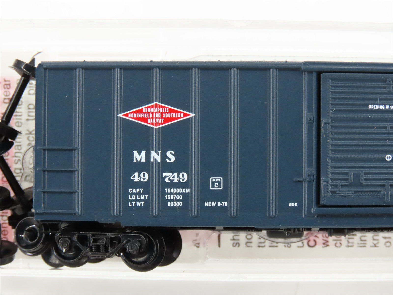 N Scale Micro-Trains MTL 25410 Box Car RTR